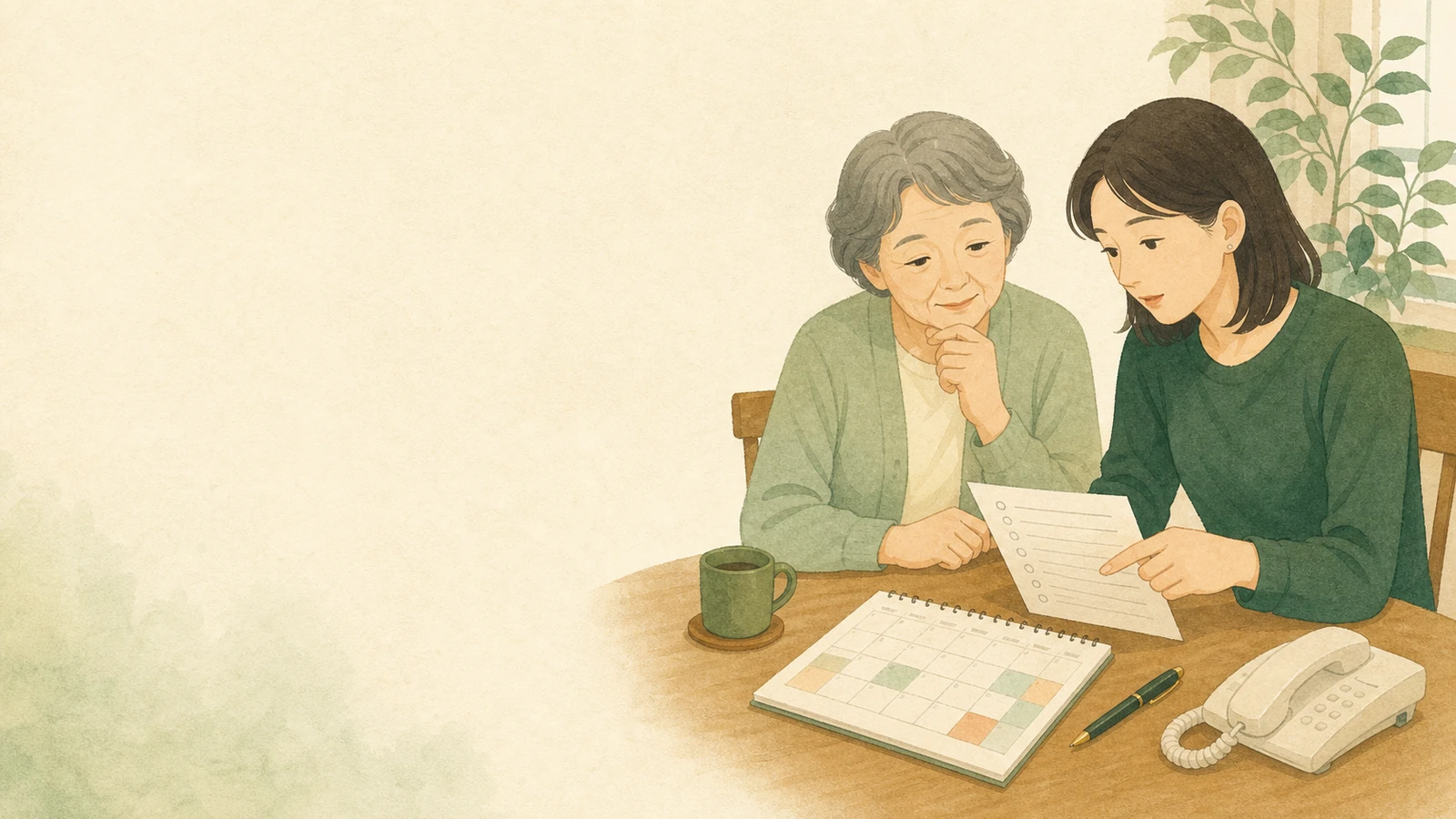 親の介護、何から始める? 家族で最初に整理すること