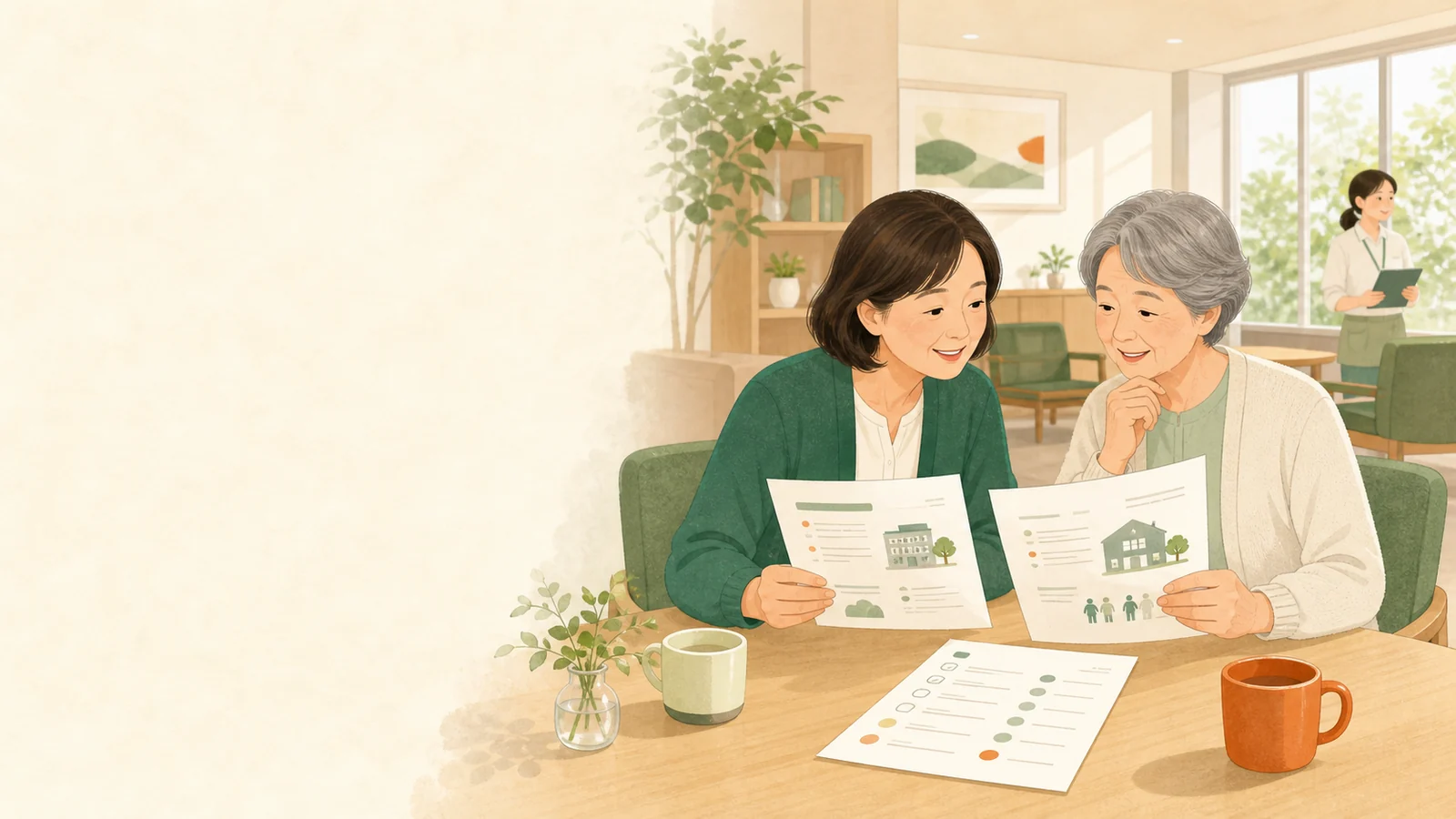 介護施設の種類と選び方｜見学前に家族が比べること